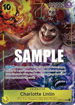 Bandai Charlotte Linlin (Alternate Art) (OP03-114) Pillars Of Strength Foil
