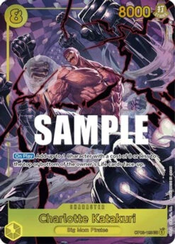 Bandai Charlotte Katakuri (Alternate Art) (OP03-123) Pillars Of Strength Foil