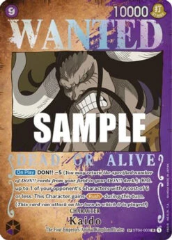 Bandai Kaido (Wanted Poster) (ST04-003) Pillars Of Strength Foil
