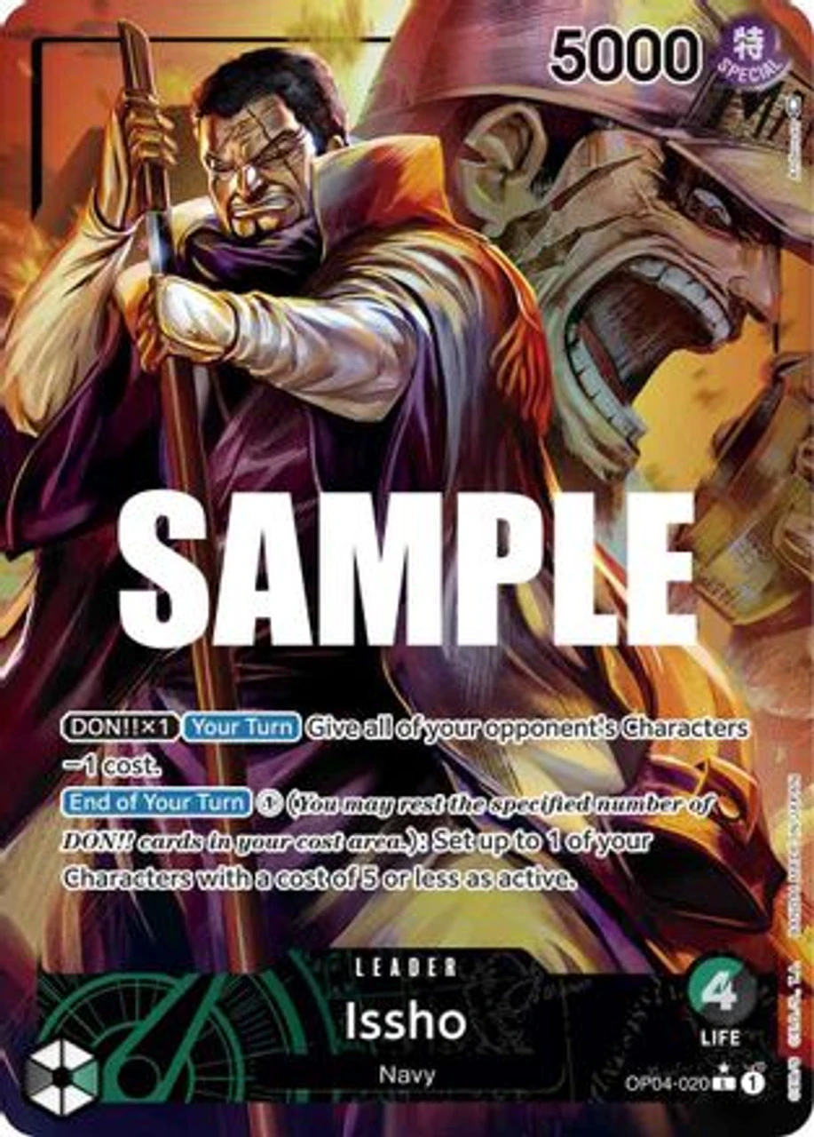 Bandai Issho (Alternate Art) (OP04-020) Kingdoms Of Intrigue Foil 1 Bandai Issho (Alternate Art) (OP04-020) Kingdoms Of Intrigue Foil
