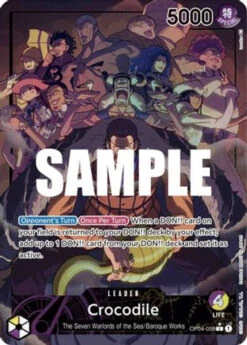 Bandai Crocodile (Alternate Art) (OP04-058) Kingdoms Of Intrigue Foil