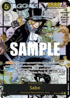 Bandai Sabo (Alternate Art) (Manga) (OP04-083) Kingdoms Of Intrigue Foil