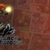 Fantasy Flight Games Marvel Champions LCG: Black Widow Game Mat (FFG Version)
