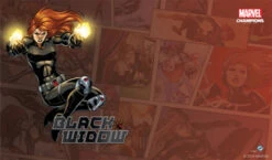 Fantasy Flight Games Marvel Champions LCG: Black Widow Game Mat (FFG Version)