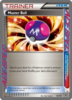 Master Ball 94/101 - Plasma Blast Holofoil