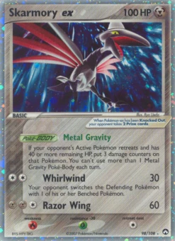 Skarmory Ex 98/108 - Power Keepers Holofoil