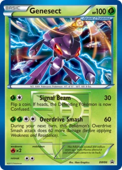 Genesect BW86/101 - BW Black Star Promos Holofoil