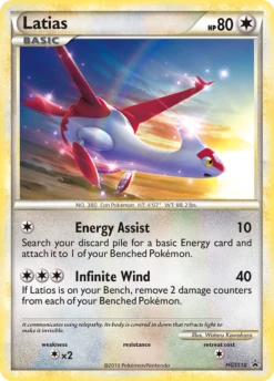 Latias HGSS10/25 - HGSS Black Star Promos Holofoil