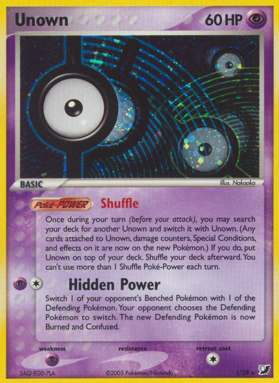 Unown I/115 - Unseen Forces Holofoil 1 Unown I/115 - Unseen Forces Holofoil