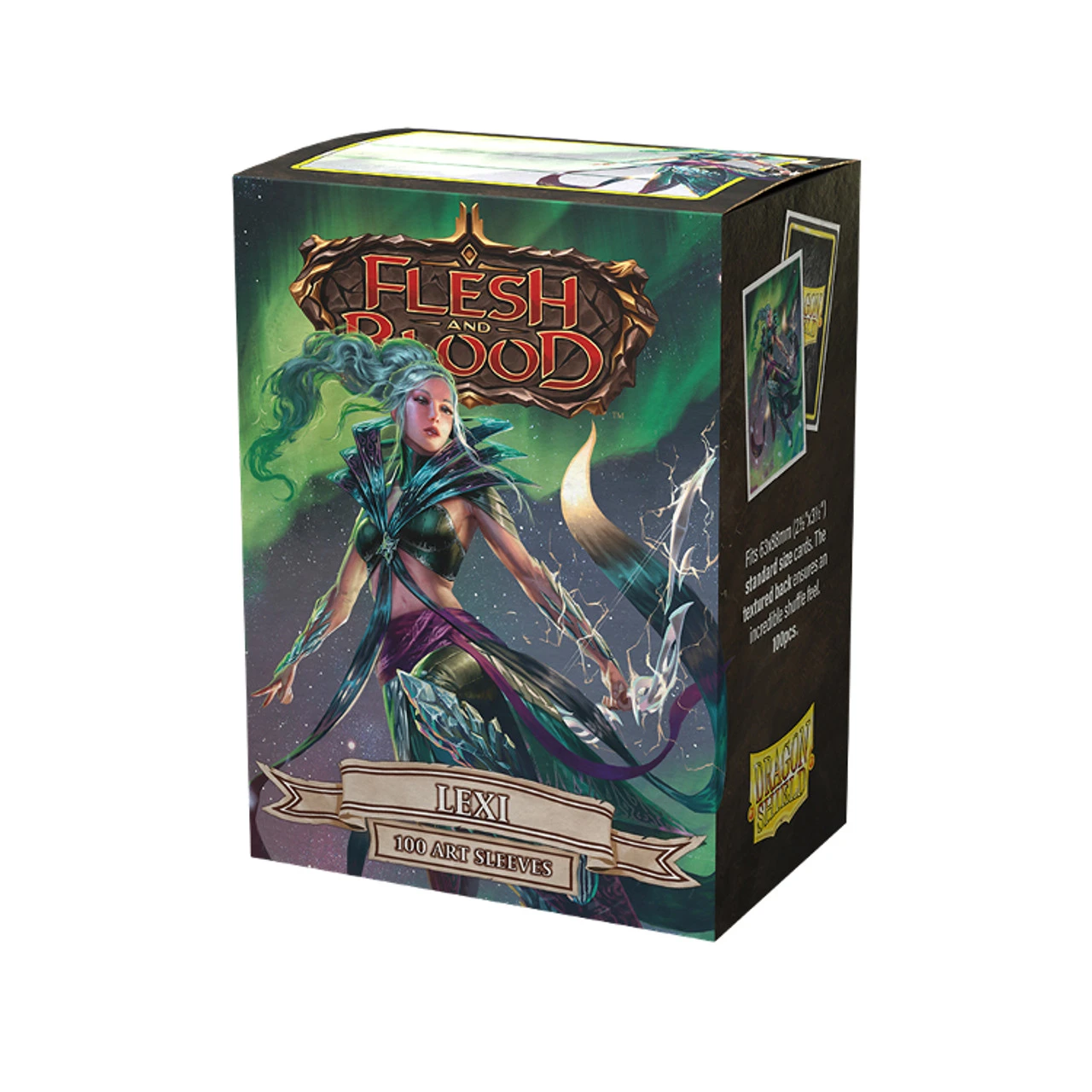 Dragon Shield: Flesh & Blood - Lexi - Art, Matte Card Sleeves (100ct) (On Sale) 1 Dragon Shield: Flesh & Blood - Lexi - Art, Matte Card Sleeves (100ct) (On Sale)